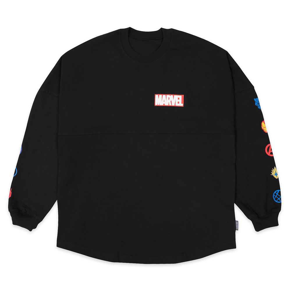 Marvel Logo Spirit Jersey for Adults has hit the shelves for purchase