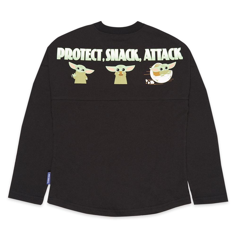 The Child ''Protect, Snack, Attack'' Spirit Jersey for Adults – Star Wars: The Mandalorian