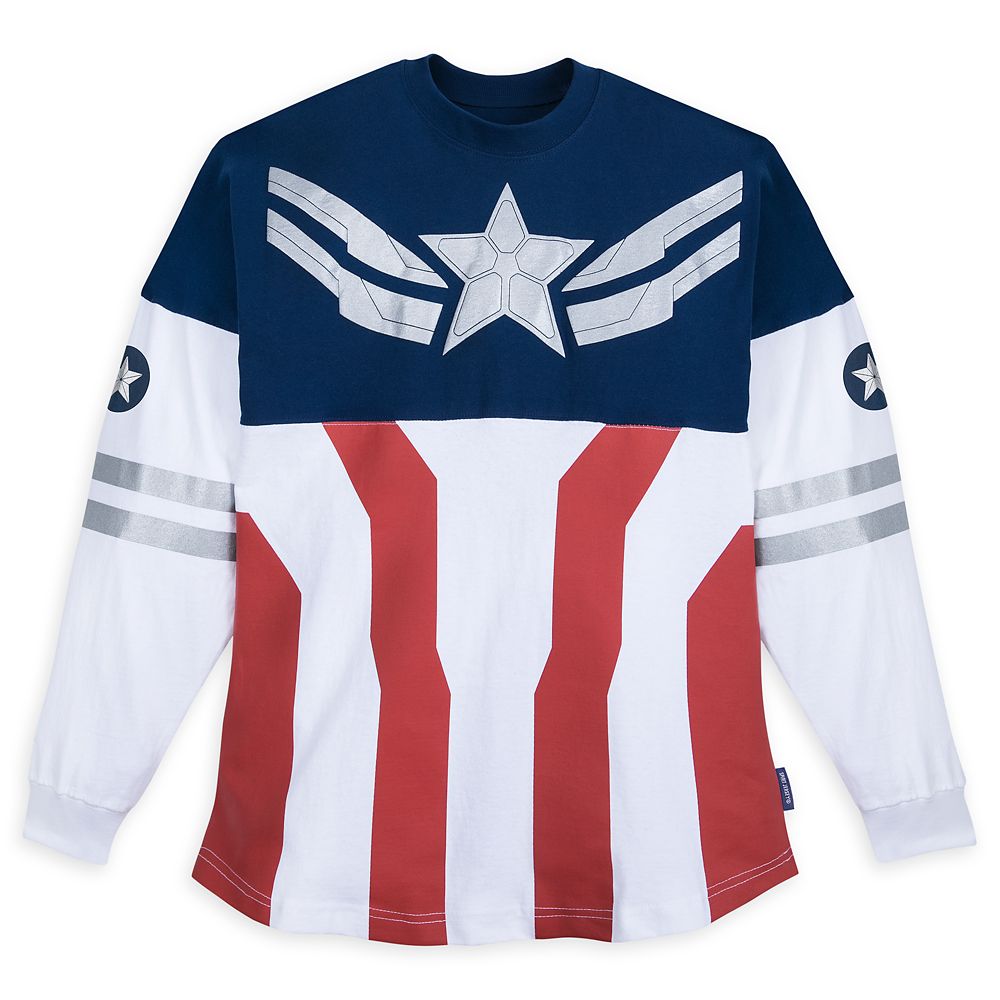 Captain America Spirit Jersey for Adults – The Falcon and the Winter Soldier now available online