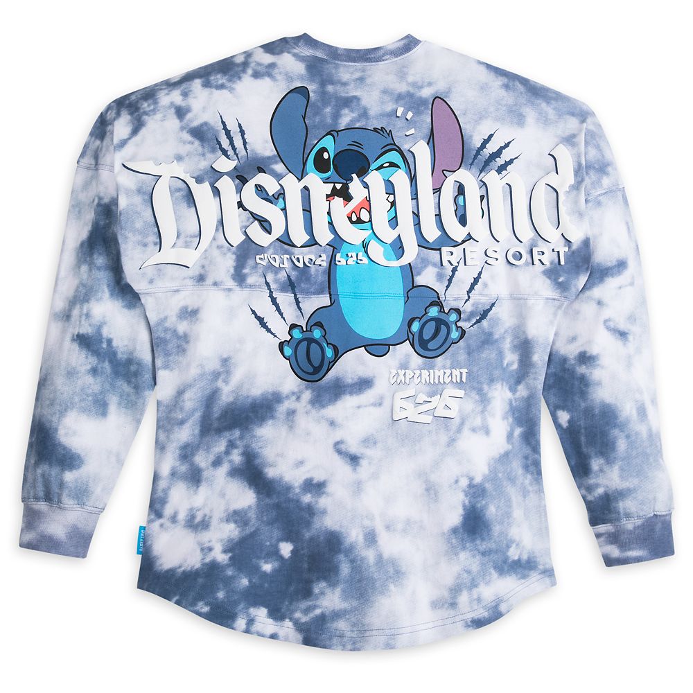 Stitch TieDye Spirit Jersey for Adults Disneyland is now out Dis