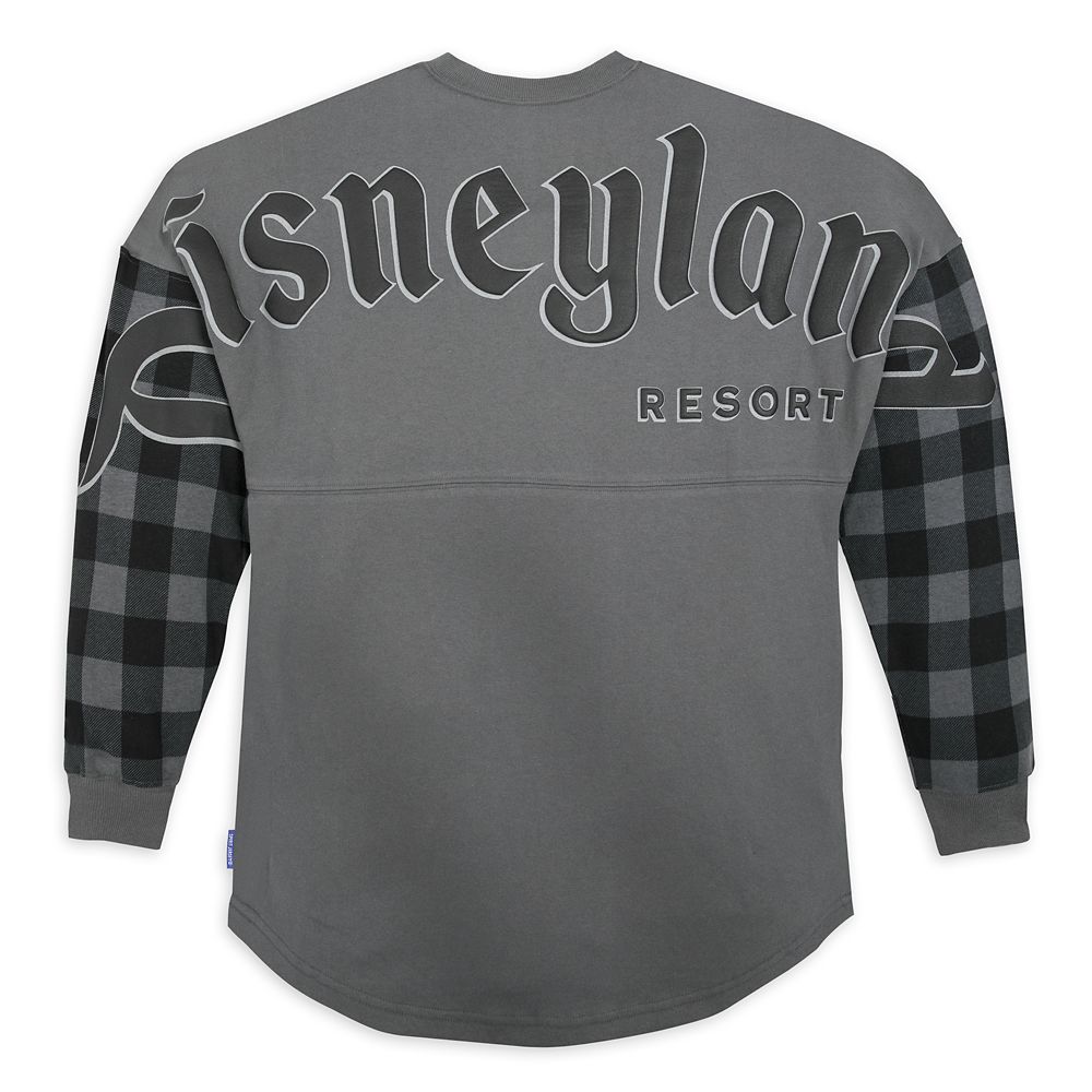 Mickey Mouse Plaid Sleeve Spirit Jersey for Adults – Disneyland