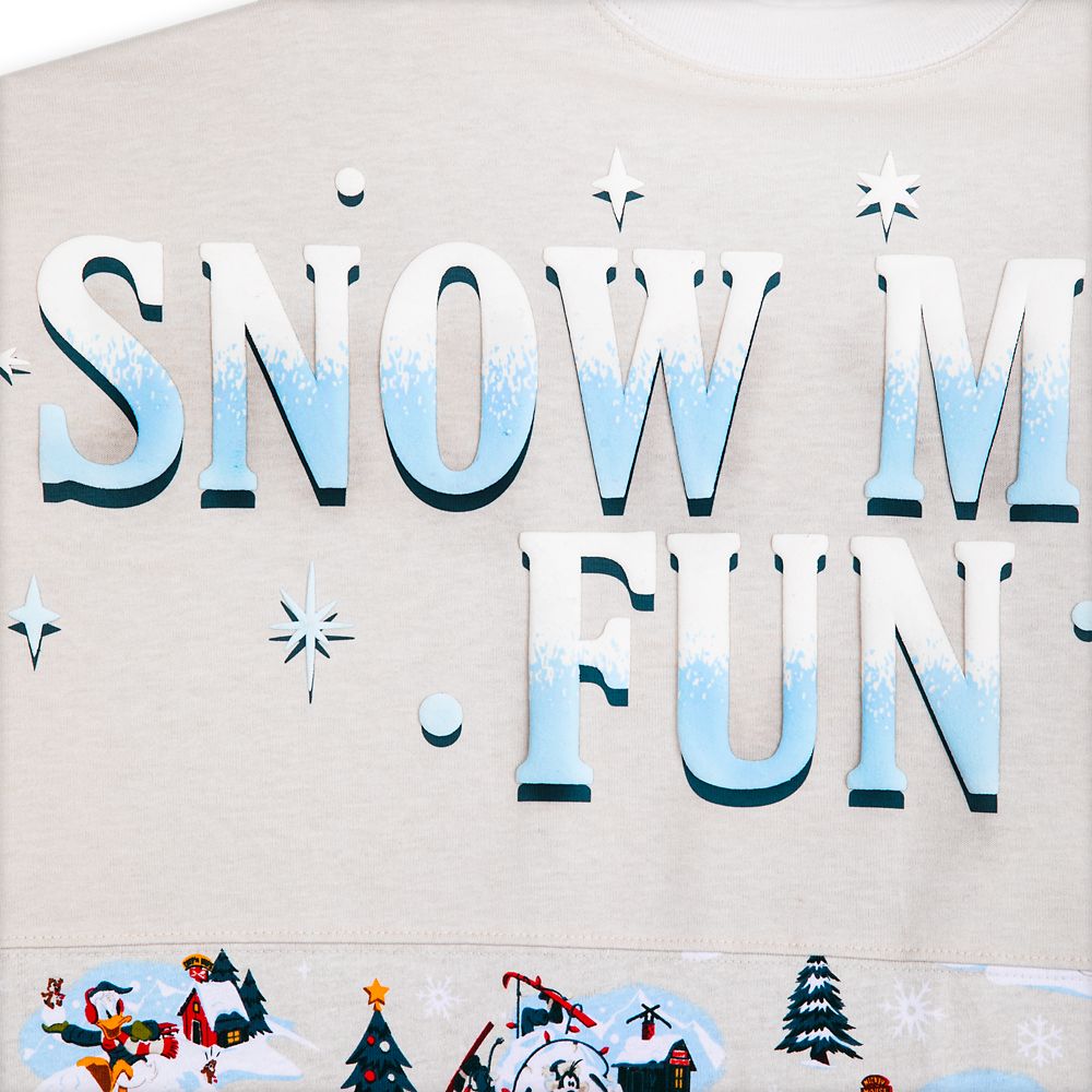 Mickey Mouse and Friends ''Snow Much Fun'' Spirit Jersey for Adults