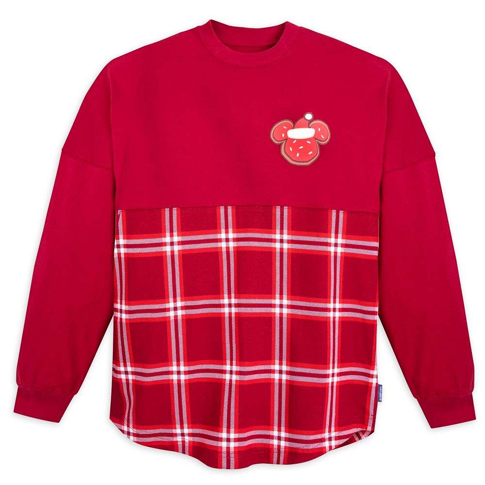 Mickey Mouse Holiday Plaid Spirit Jersey for Adults