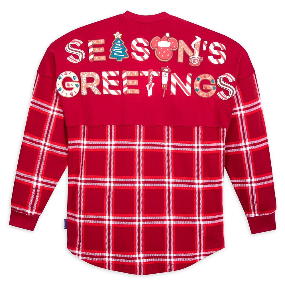 Mickey Mouse Holiday Plaid Spirit Jersey for Adults