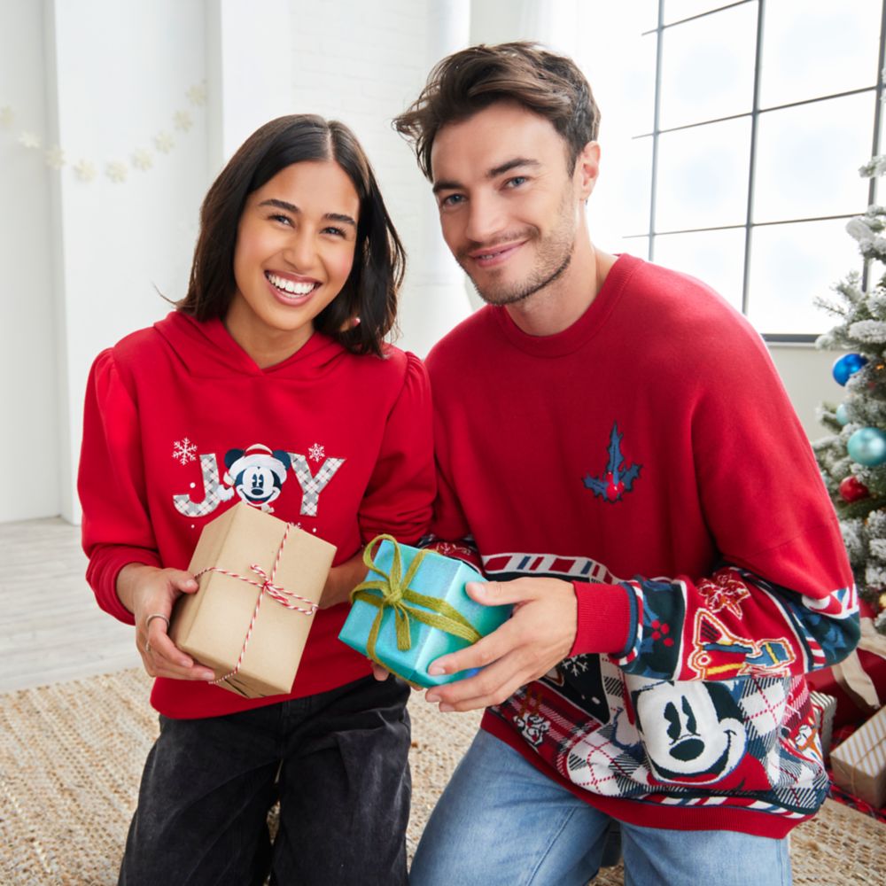 Mickey Mouse and Friends Holiday Sweater by Spirit Jersey for Adults