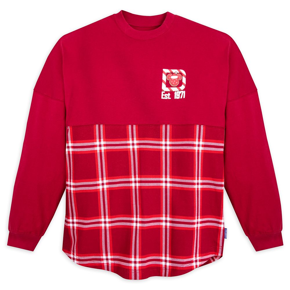 Walt Disney World Holiday Plaid Spirit Jersey for Adults available online for purchase