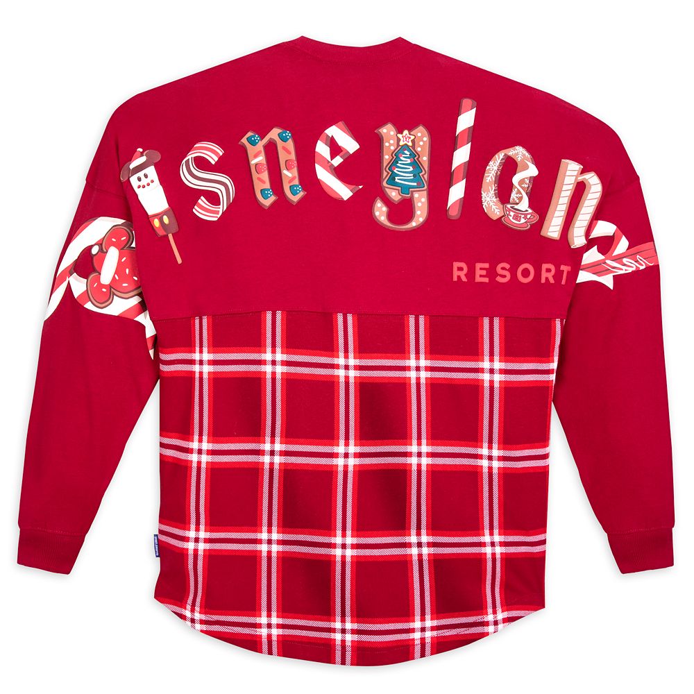 Disneyland Holiday Plaid Spirit Jersey for Adults