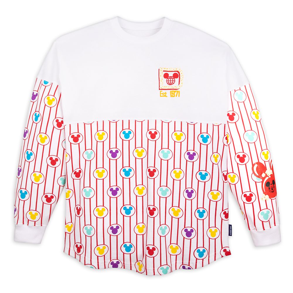 Mickey Mouse Balloons and Popcorn Spirit Jersey for Adults – Walt Disney World