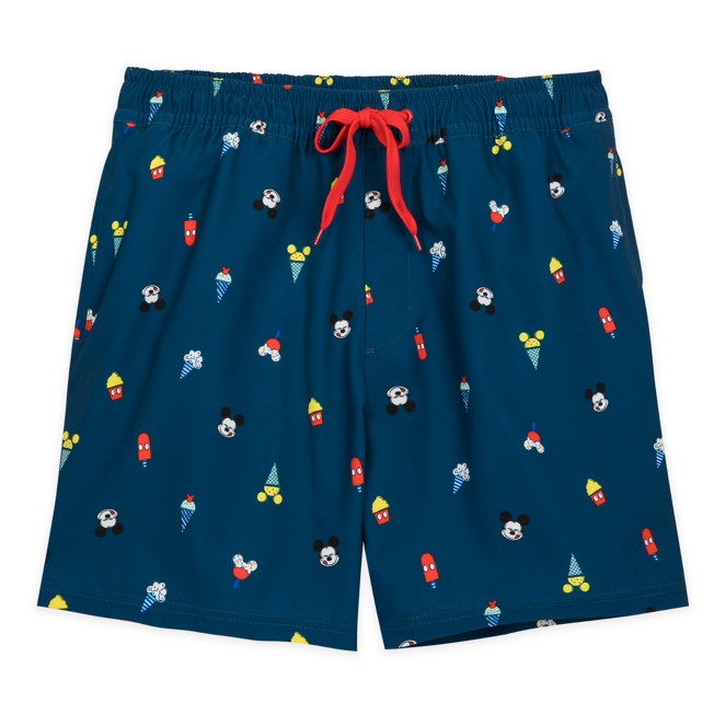 Mickey Mouse Summer Fun Swim Trunks for Men | shopDisney