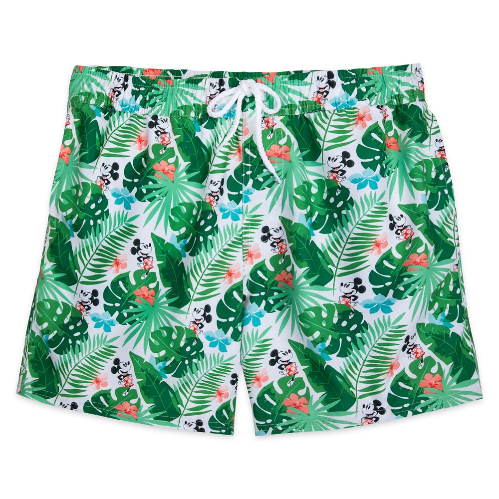 Mickey Mouse Tropical Swim Trunks for Men