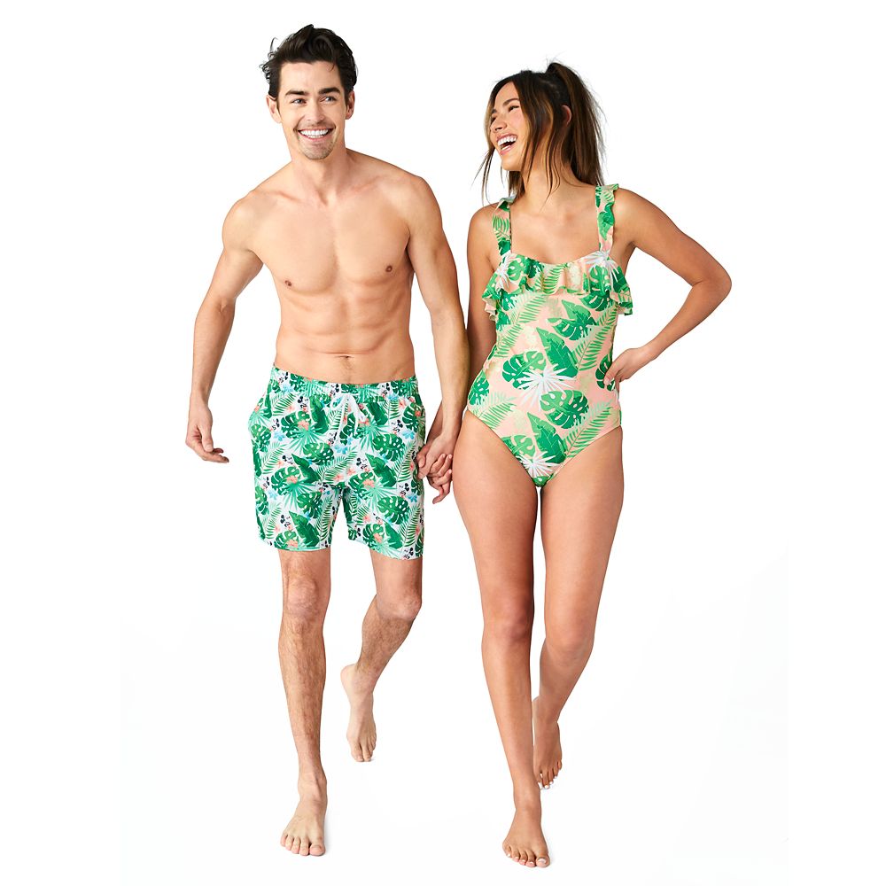 Mickey Mouse Tropical Swim Trunks for Men