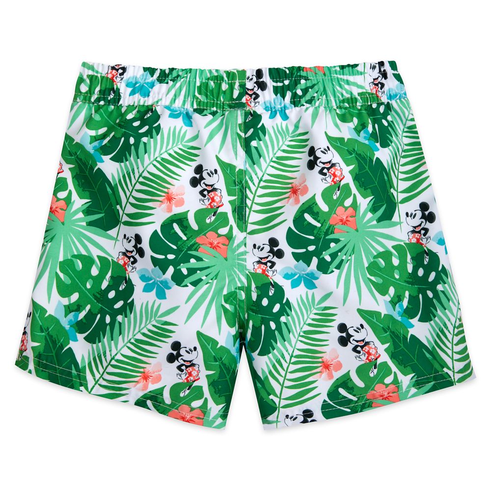 Mickey Mouse Tropical Swim Trunks for Men