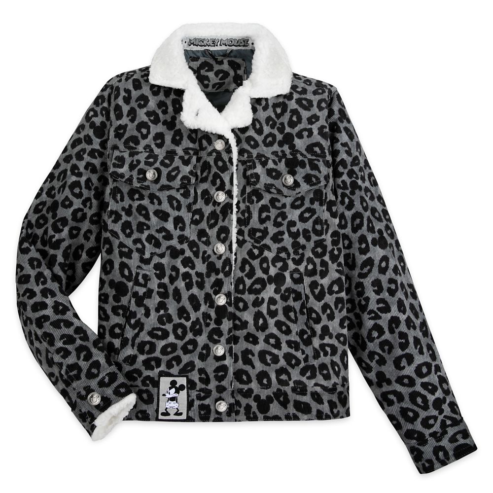 Mickey Mouse Grayscale Jacket for Women
