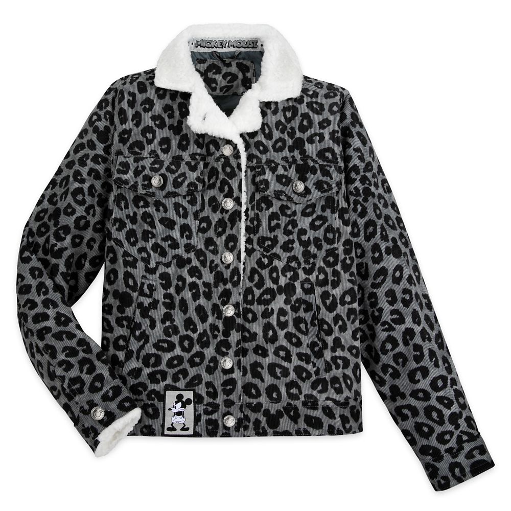 Mickey Mouse Grayscale Jacket for Women was released today – Dis