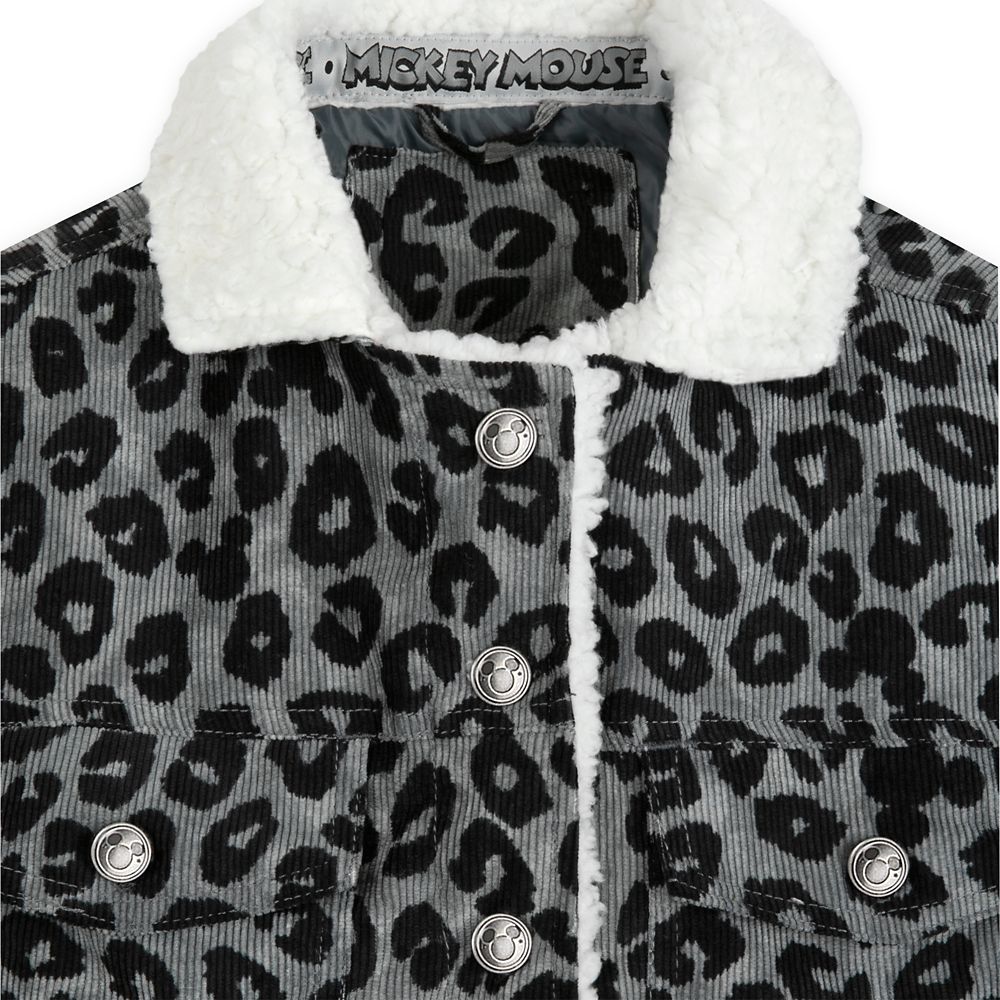 Mickey Mouse Grayscale Jacket for Women