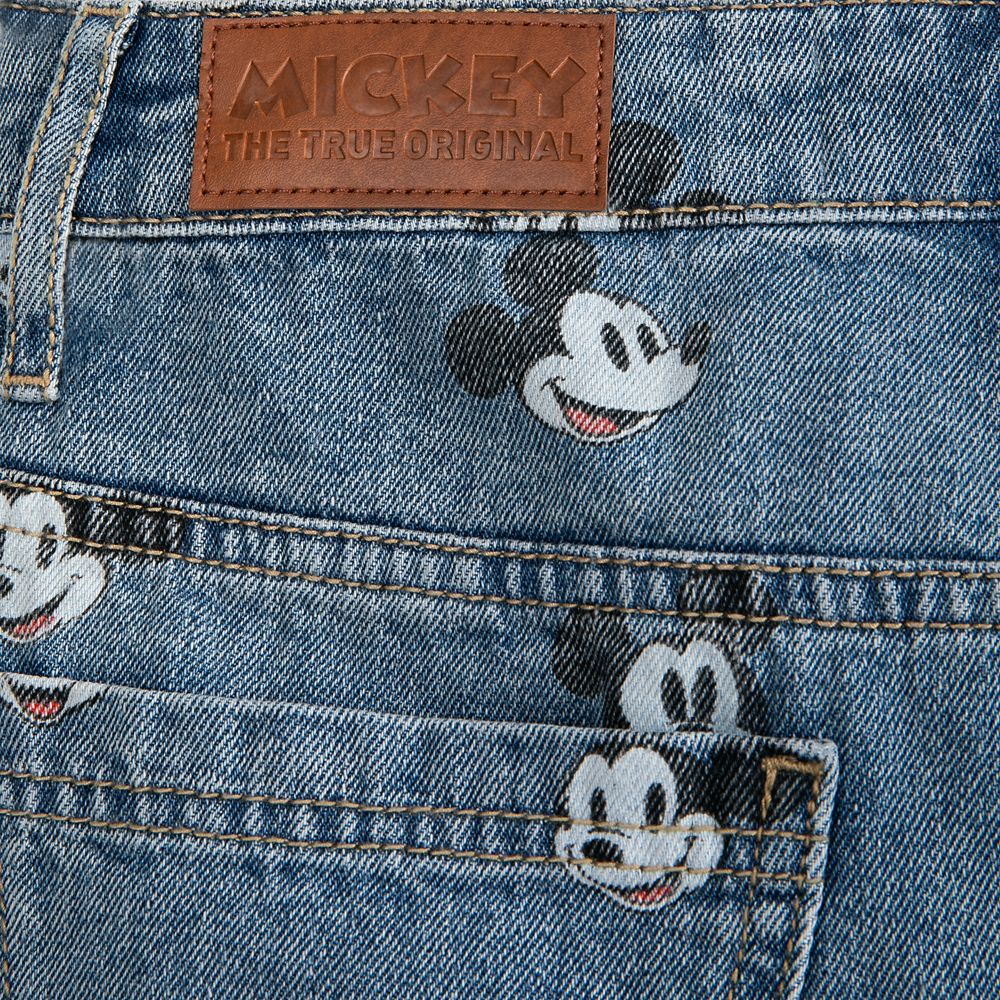 Mickey Mouse Denim Skirt for Women