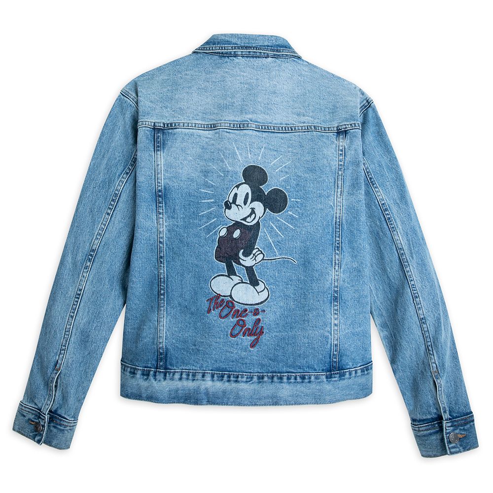 Mickey Mouse Denim Jacket for Adults