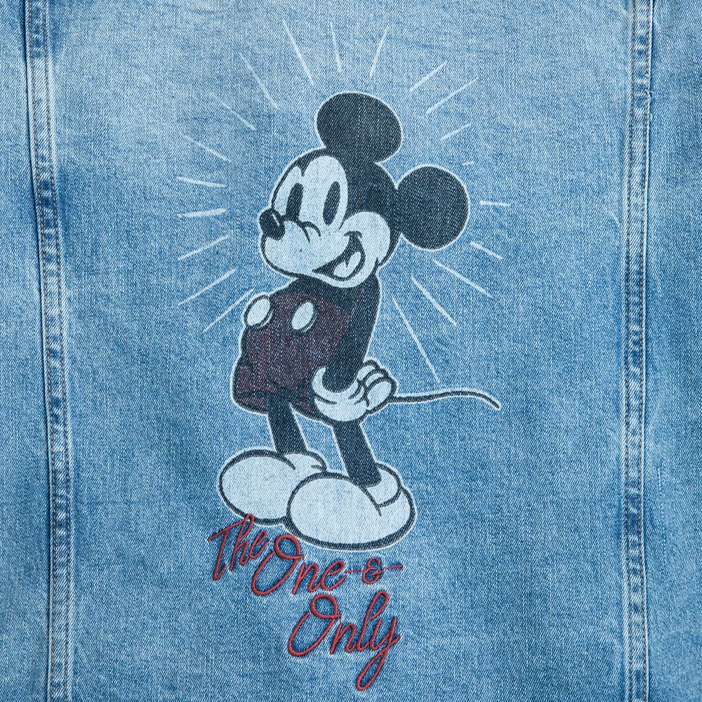 Mickey Mouse Denim Jacket for Adults