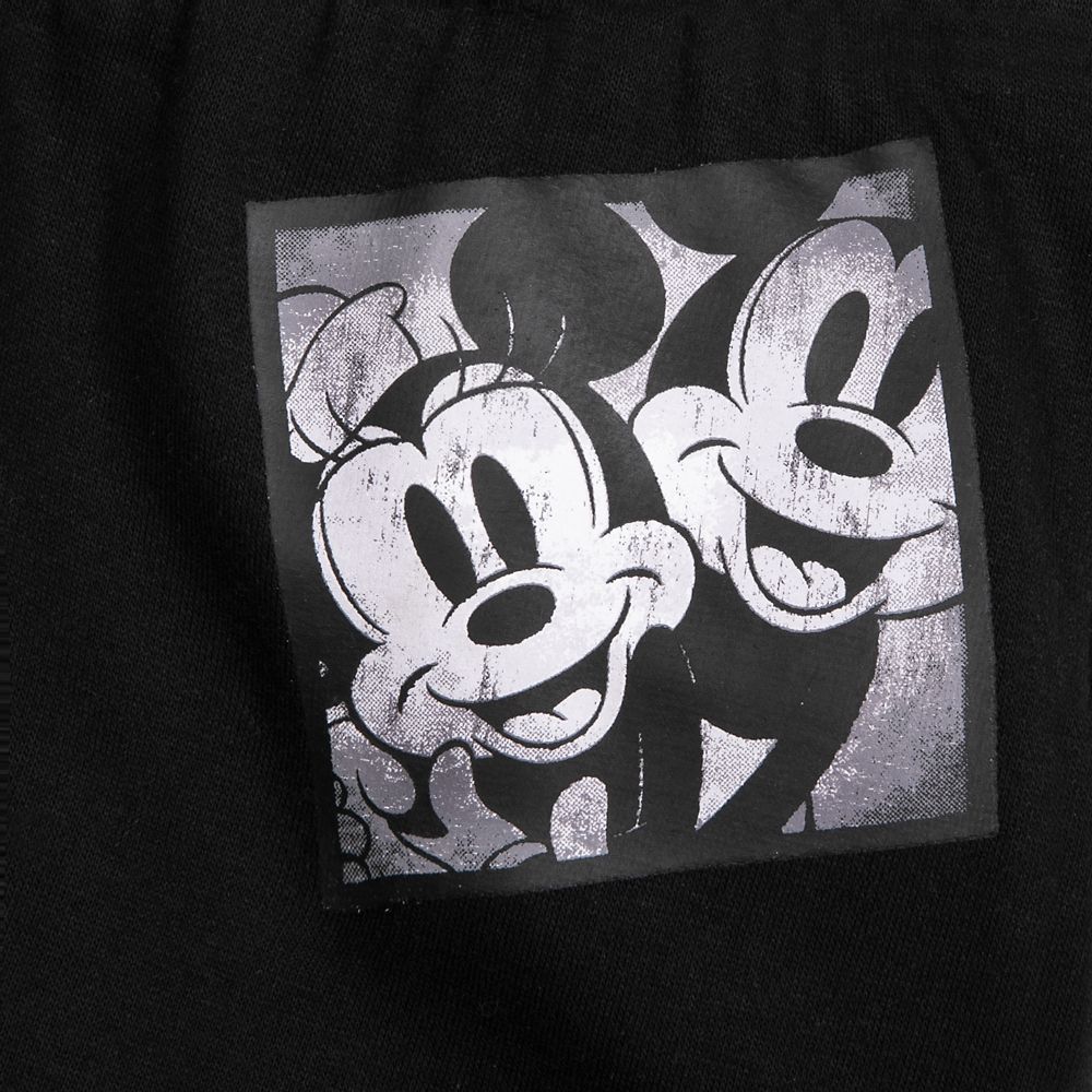 Mickey and Minnie Mouse Newsprint Jogger Pants for Women – Walt Disney World