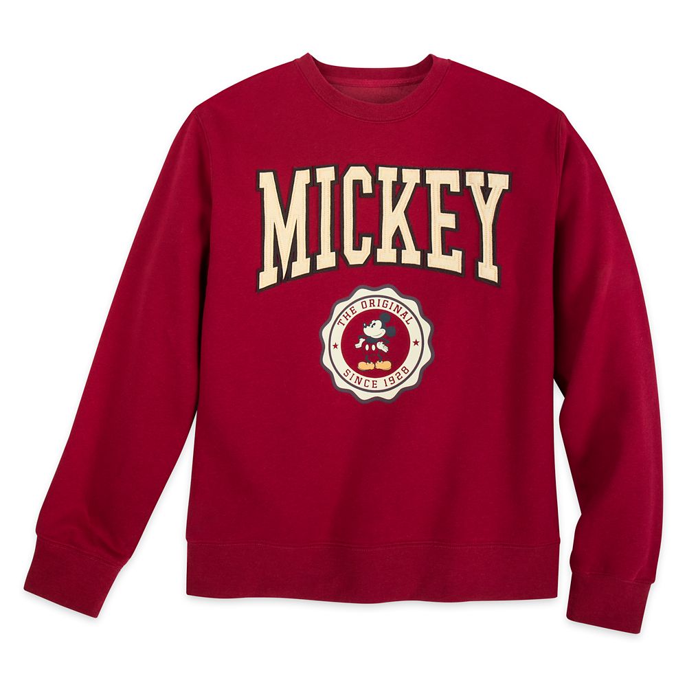 Mickey Mouse Varsity Sweatshirt for Adults