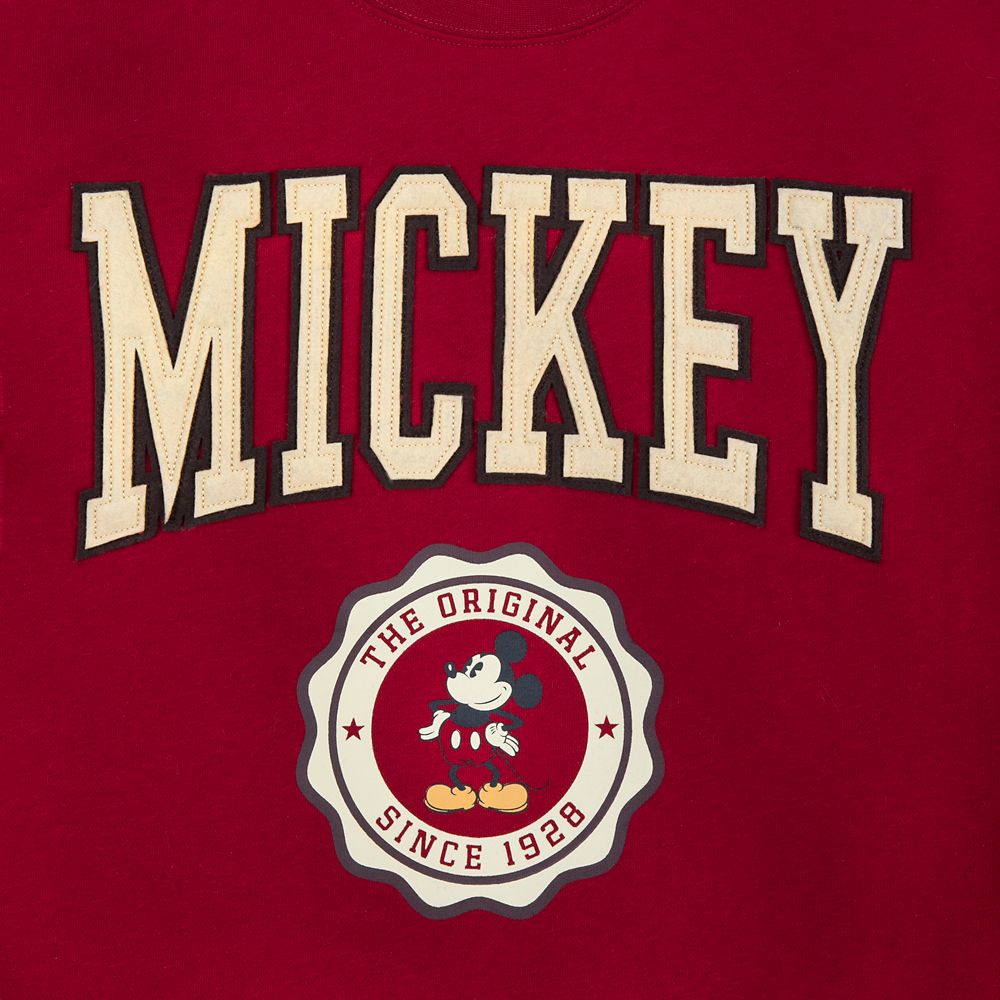 Mickey Mouse Varsity Sweatshirt for Adults
