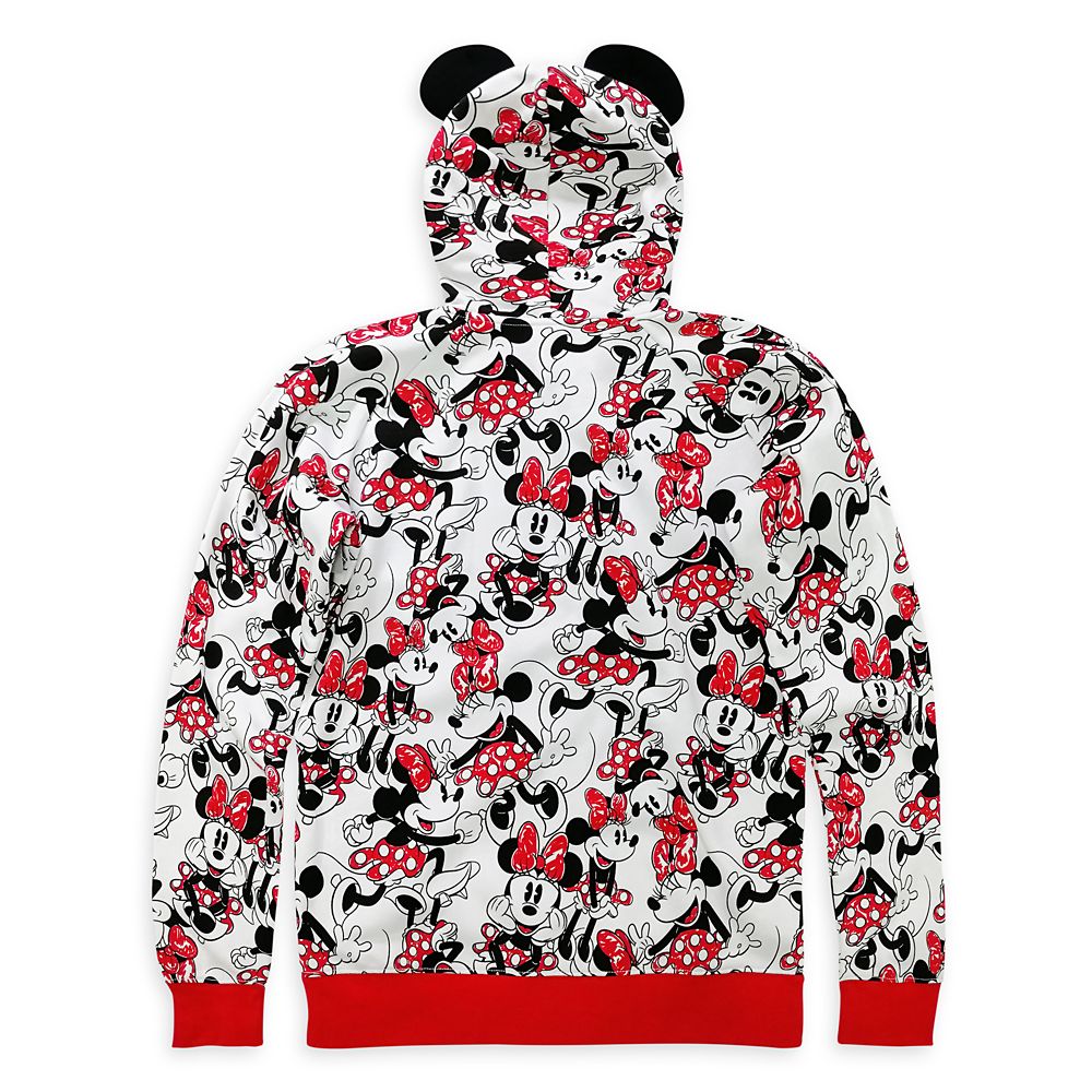 Minnie Mouse ZipUp Hoodie for Women Disney Store