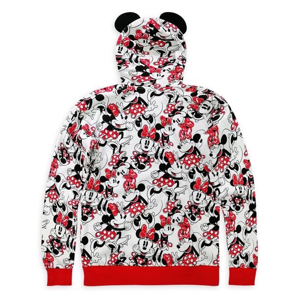 Minnie Mouse Zip-Up Hoodie for Women