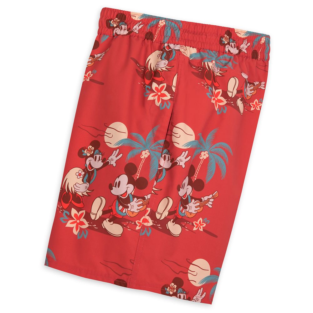 Mickey and Minnie Mouse Tropical Shorts for Men