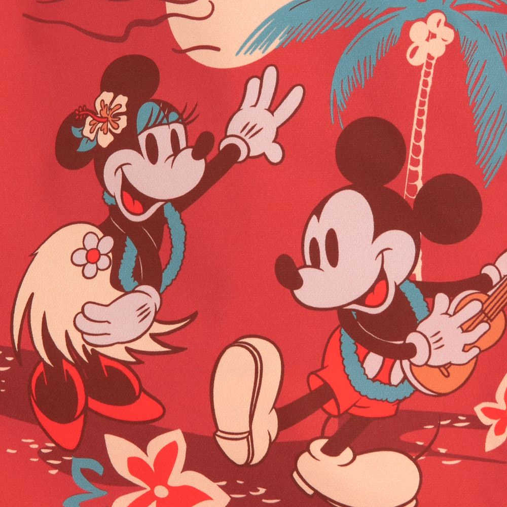 Mickey and Minnie Mouse Tropical Shorts for Men