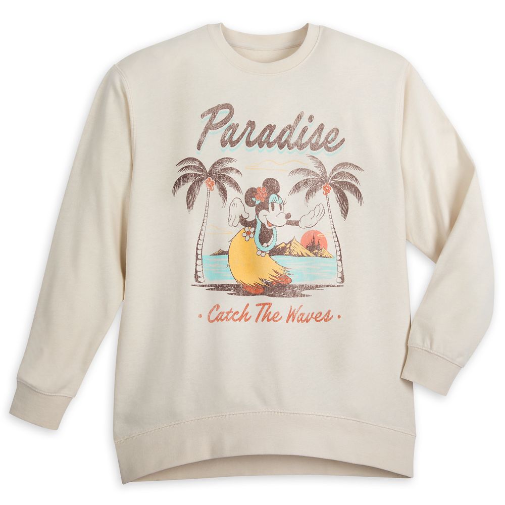 Minnie Mouse Tropical Pullover for Adults