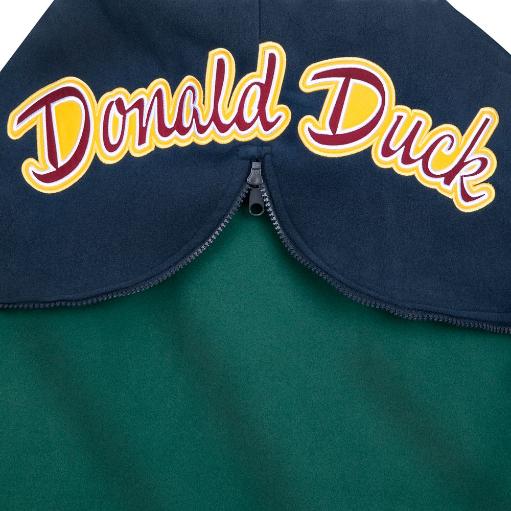 Donald Duck Letterman Hooded Jacket for Adults