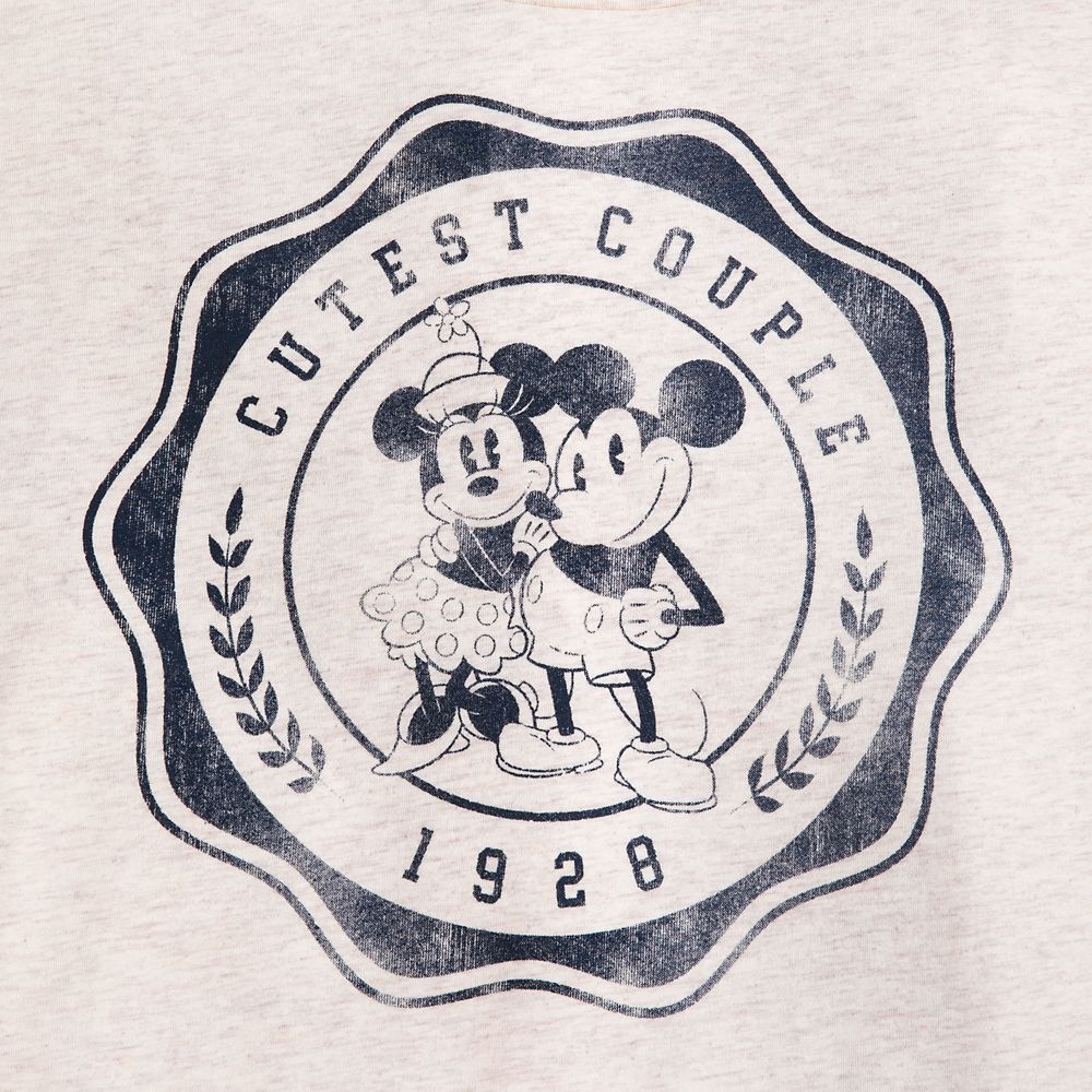 Mickey and Minnie Mouse ''Cutest Couple'' T-Shirt for Adults