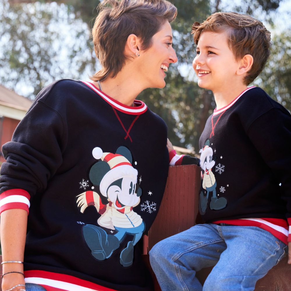 Mickey Mouse Holiday Sweatshirt for Adults