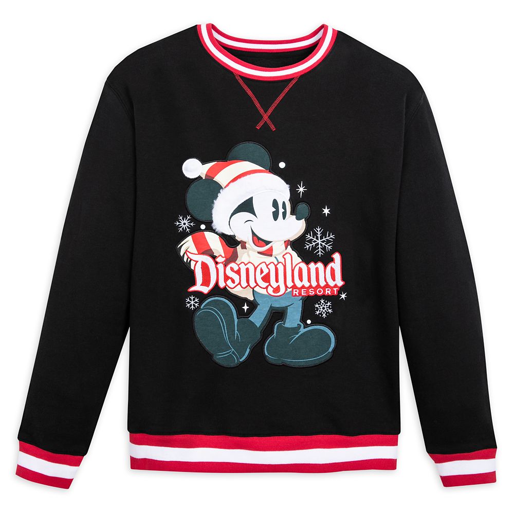 Mickey Mouse Holiday Sweatshirt for Adults – Disneyland