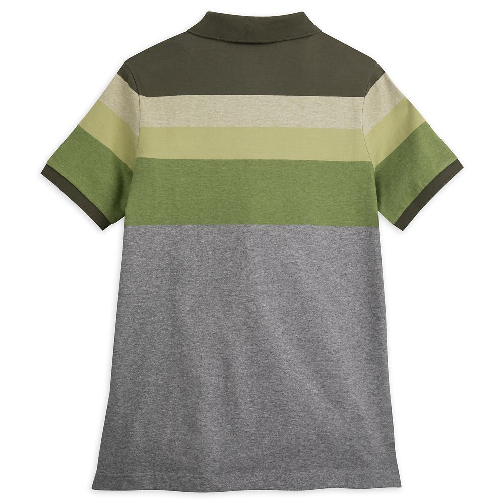 Walt Disney World Striped Polo Shirt for Adults – Green