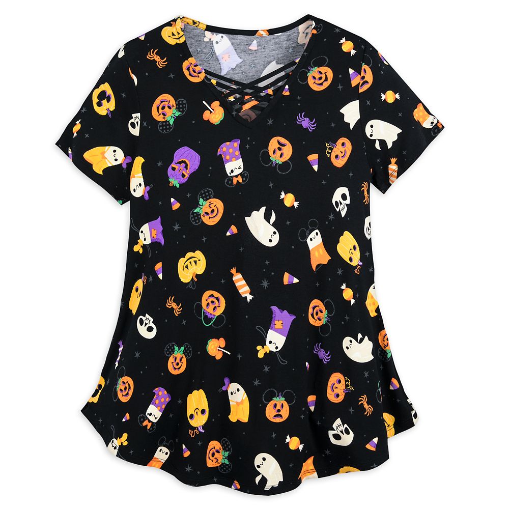 Mickey Mouse and Friends Halloween Fashion Top for Women
