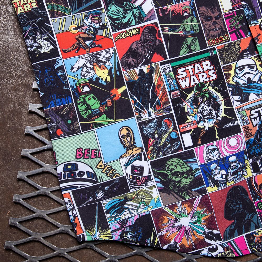 Star Wars ''Comic to the Dark Side'' KUNUFLEX Short Sleeve Shirt for Adults by RSVLTS