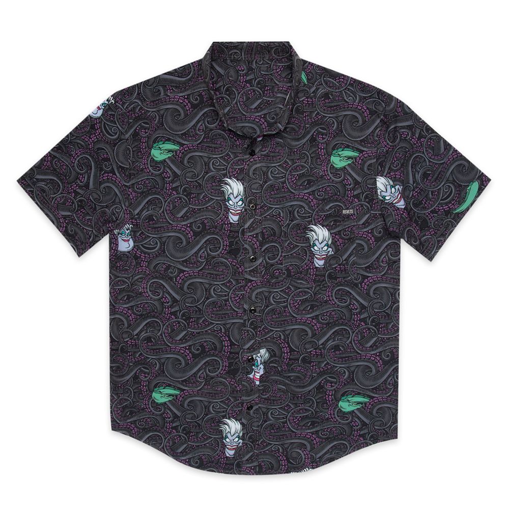 The Little Mermaid ”The Sea Witch” RSVLTS Short Sleeve Shirt for Adults with KUNUFLEX is available online