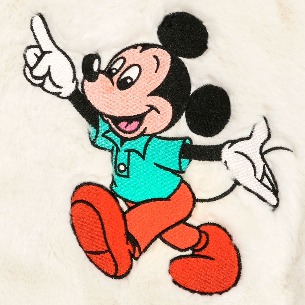 Mickey Mouse and Friends Faux Fur Jacket for Adults