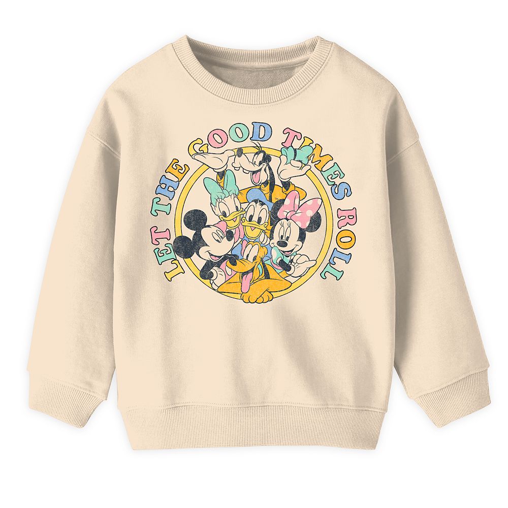 Mickey Mouse and Friends Pullover Sweatshirt for Adults