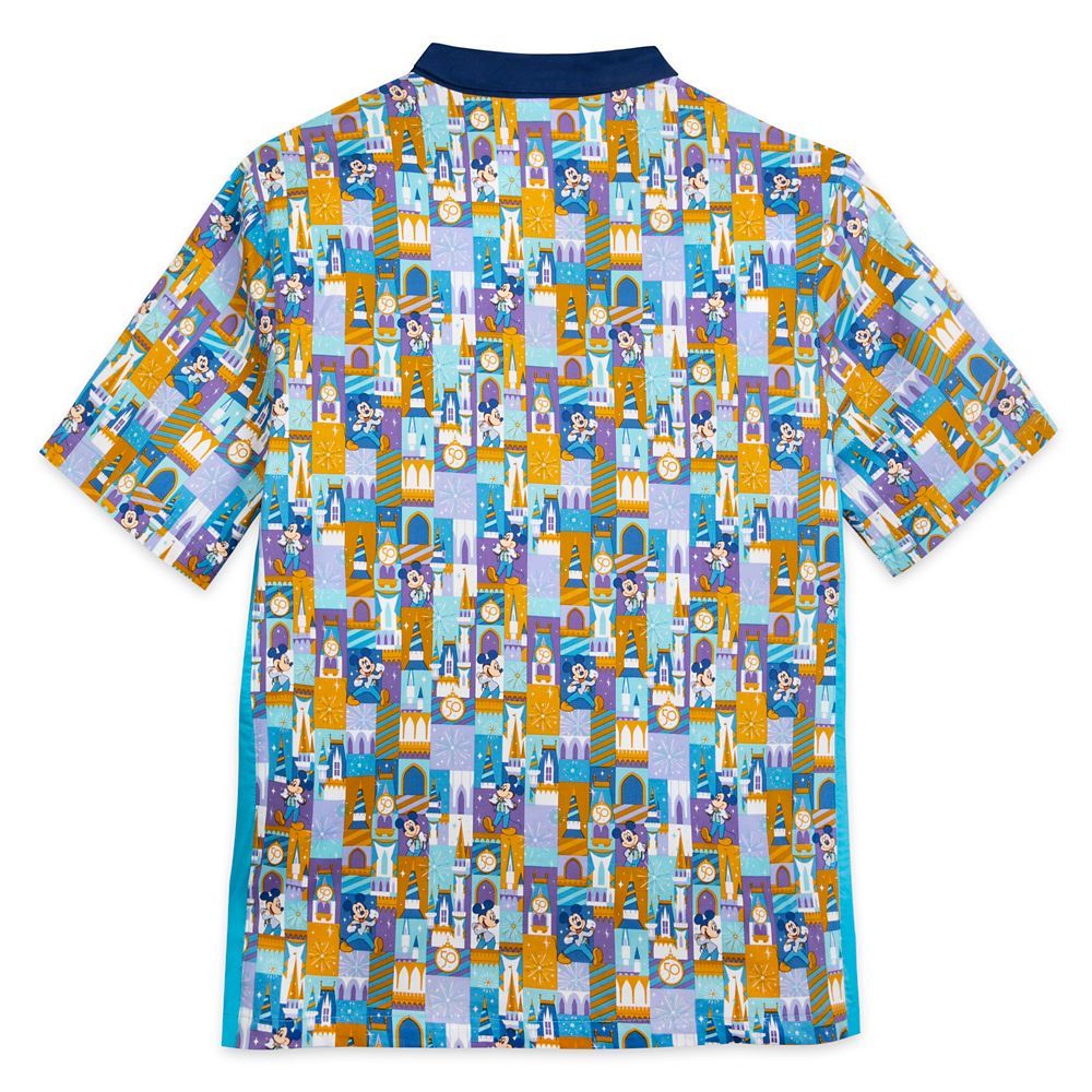 Mickey Mouse Woven Shirt for Adults – Walt Disney World 50th Anniversary