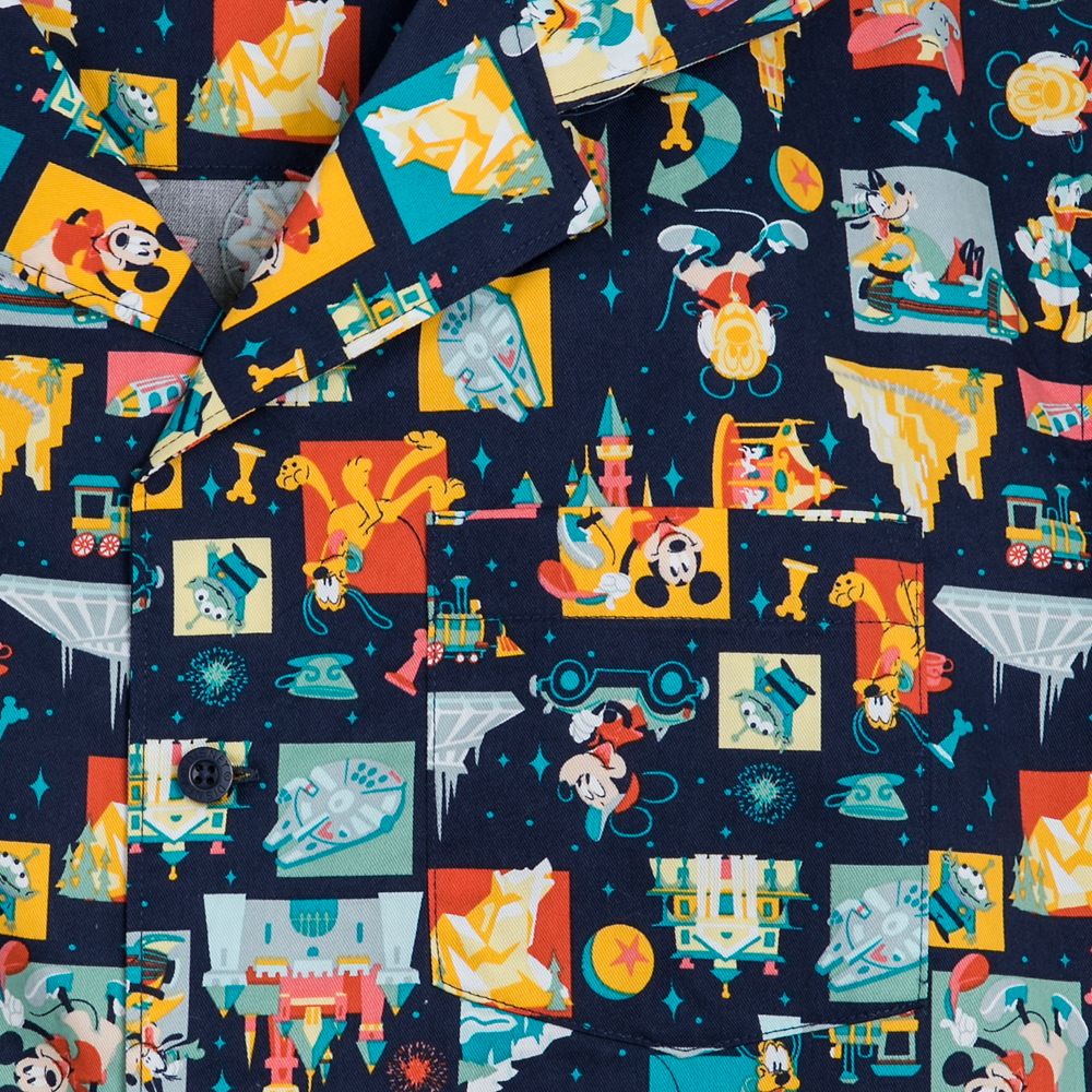 Disneyland Woven Shirt for Men