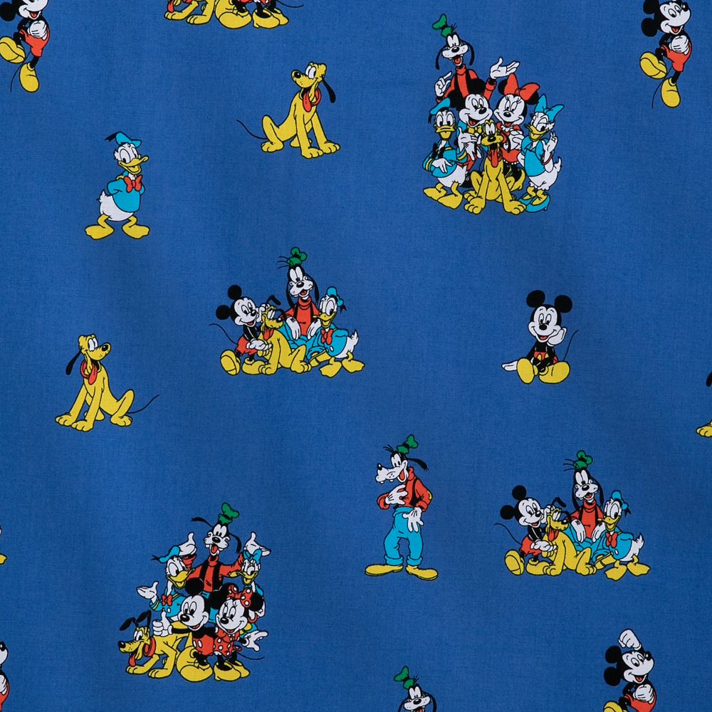 Mickey Mouse and Friends Woven Shirt for Adults
