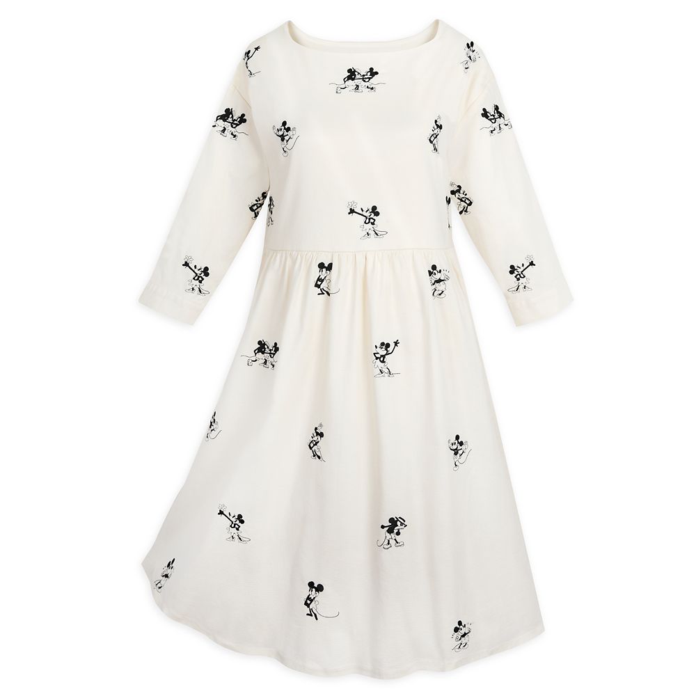 Mickey and Minnie Mouse Vintage-Style Dress for Women is now out for purchase
