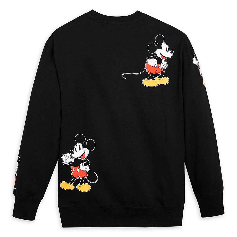 Mickey Mouse Expressions Pullover Sweatshirt for Adults