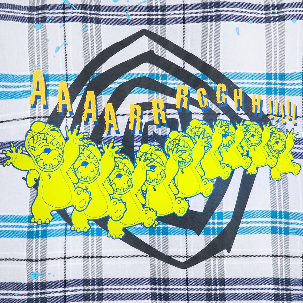 Stitch Flannel Shirt for Adults – Lilo & Stitch