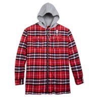 Forky Hooded Flannel Shirt for Adults – Toy Story 4