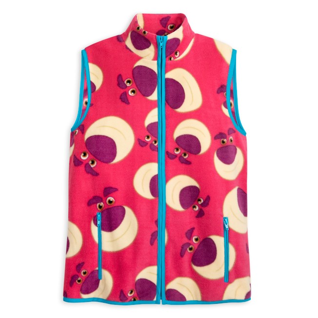 Lotso Zip Fleece Vest for Adults – Toy Story 3