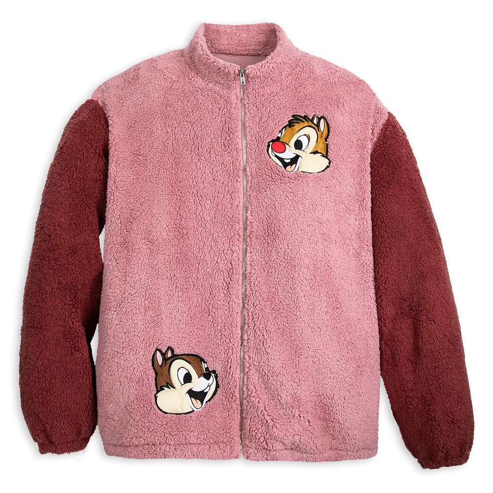 Chip ‘n Dale Zip Fleece Jacket for Adults is now available online