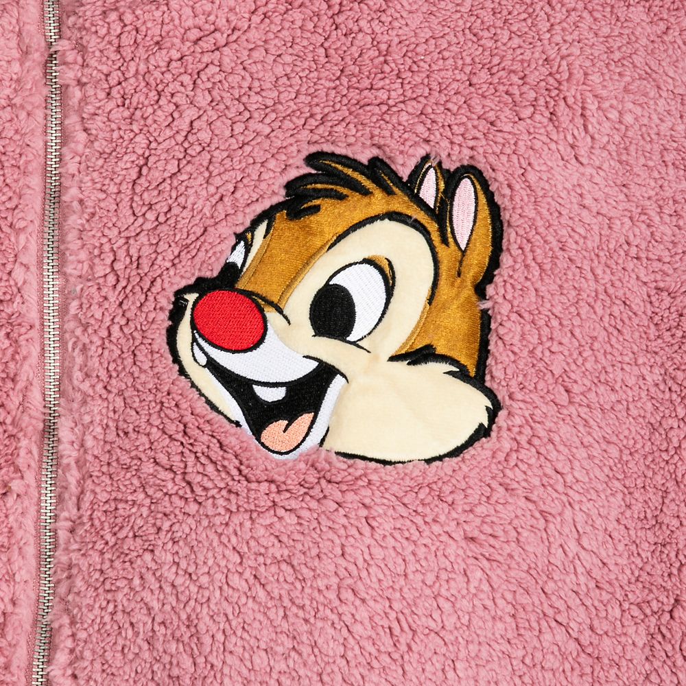 Chip 'n Dale Zip Fleece Jacket for Adults